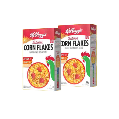 Corn Flakes Cereal Box