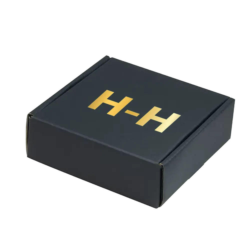 Black Corrugated Shipping Boxes
