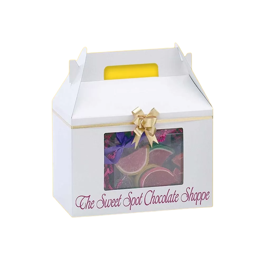 Gable box with window