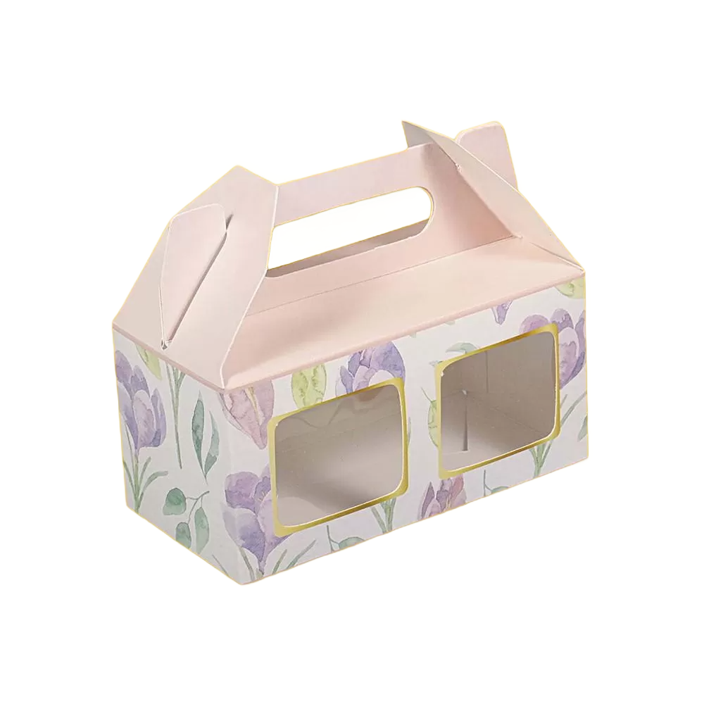 Gable box with window