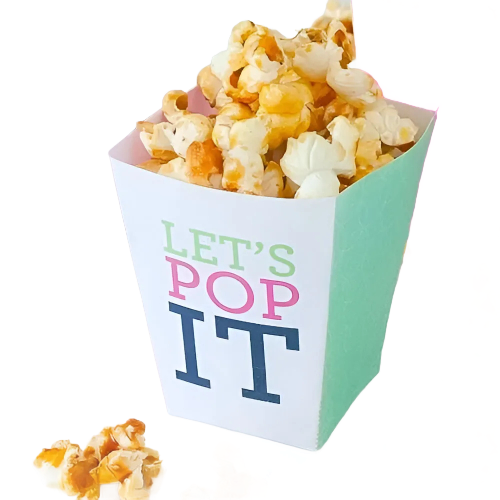 Custom Popcorn Packaging Boxes  Wholesale Popcorn Packaging
