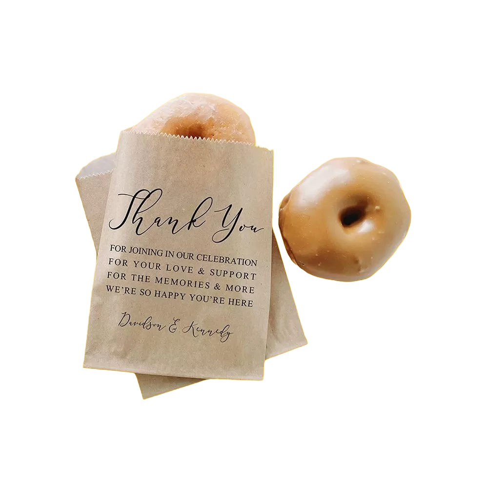 Custom Printed Donut Bags