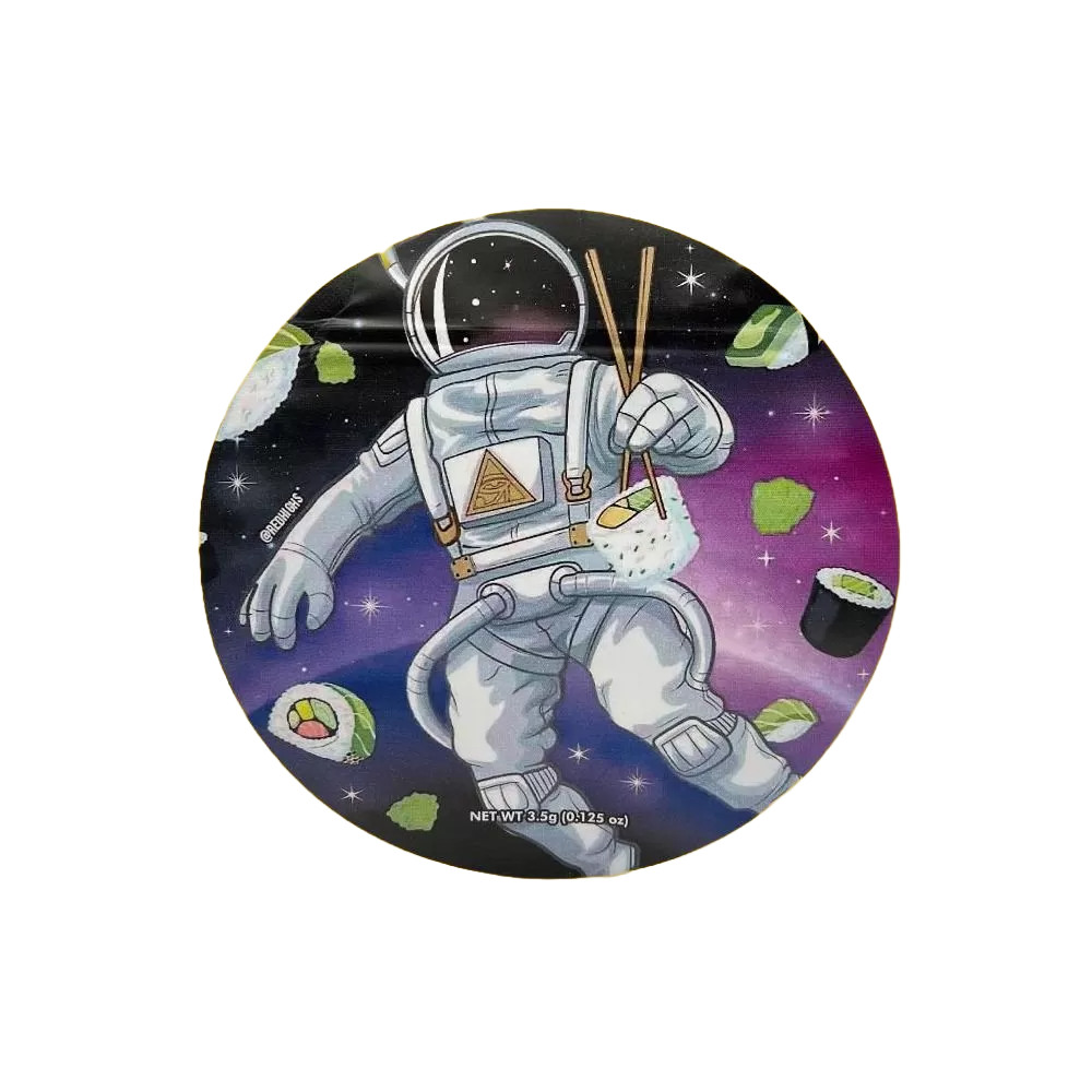 Die-cut polyester film bags