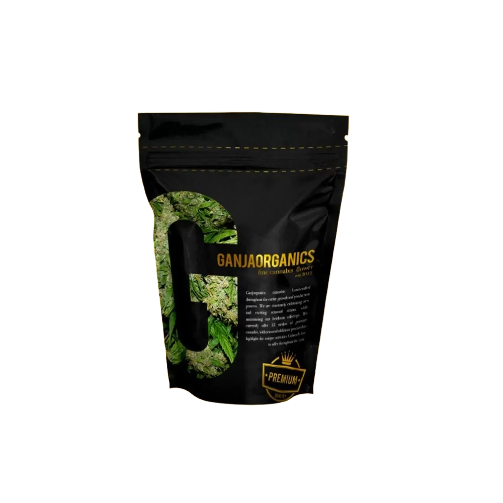 Polyester film weed control bag