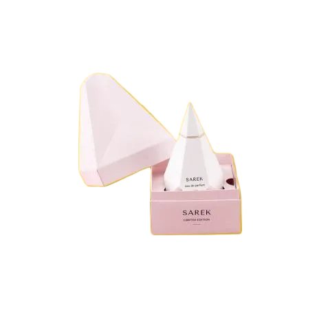 Customized unique shape perfume box