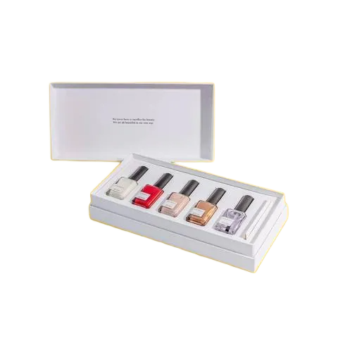 Customized colorful nail polish boxes