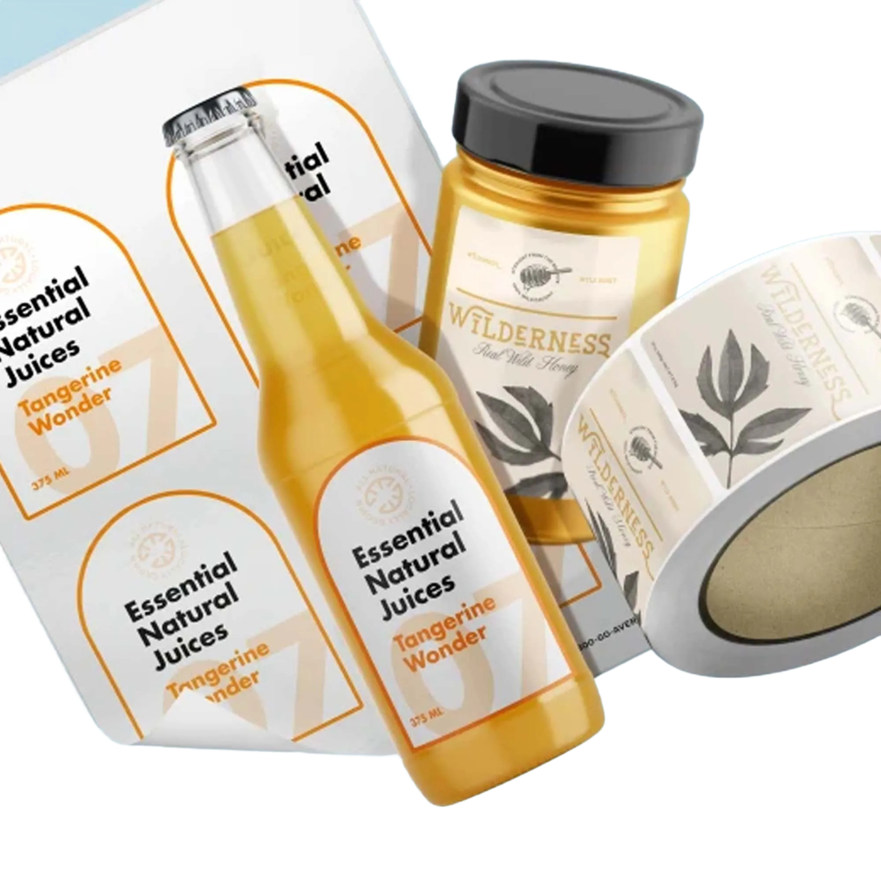 Custom Product Labels & Bottle Labels