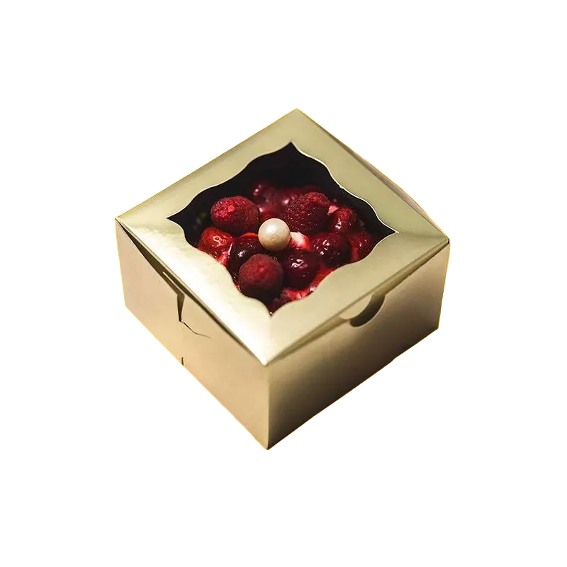Gold baking box