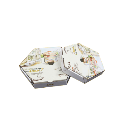 Custom Hexagonal Pizza Boxes