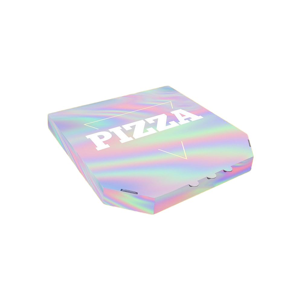 Custom Holographic Pizza Boxes