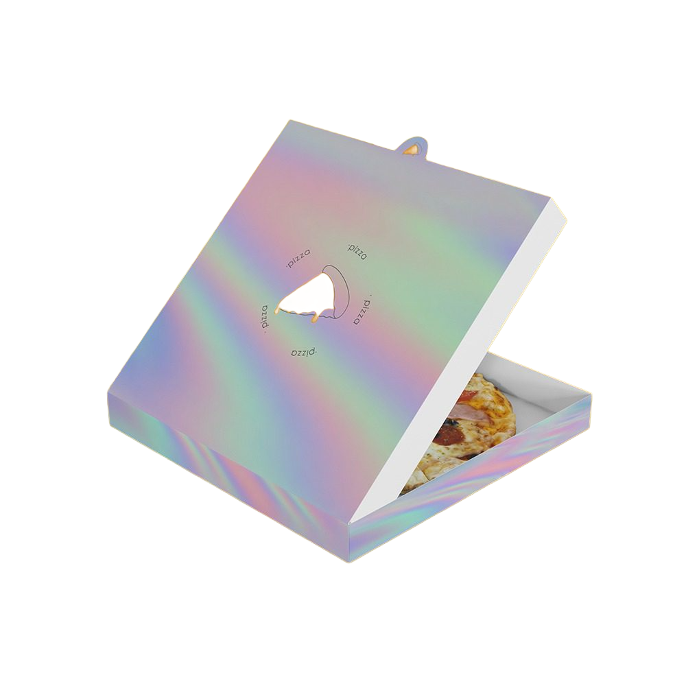 Custom Holographic Pizza Boxes