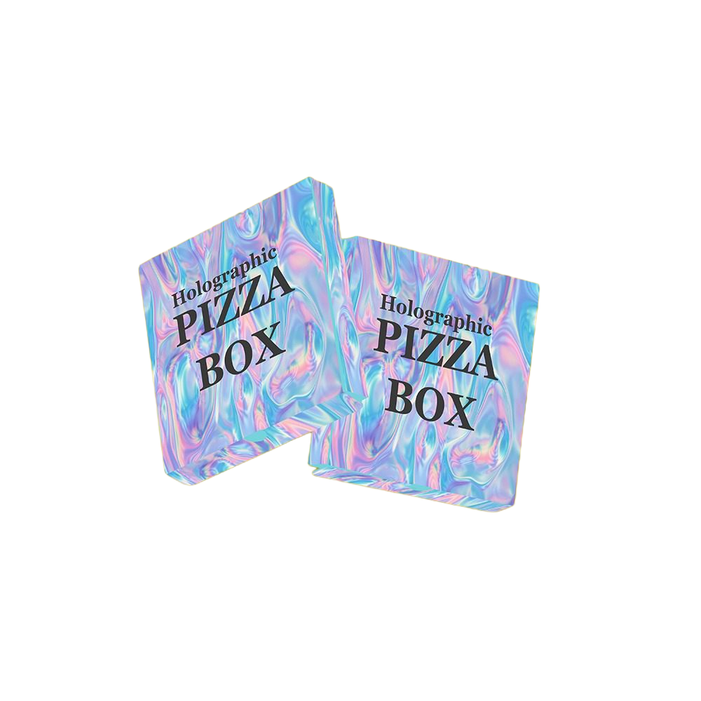 Custom Holographic Pizza Boxes