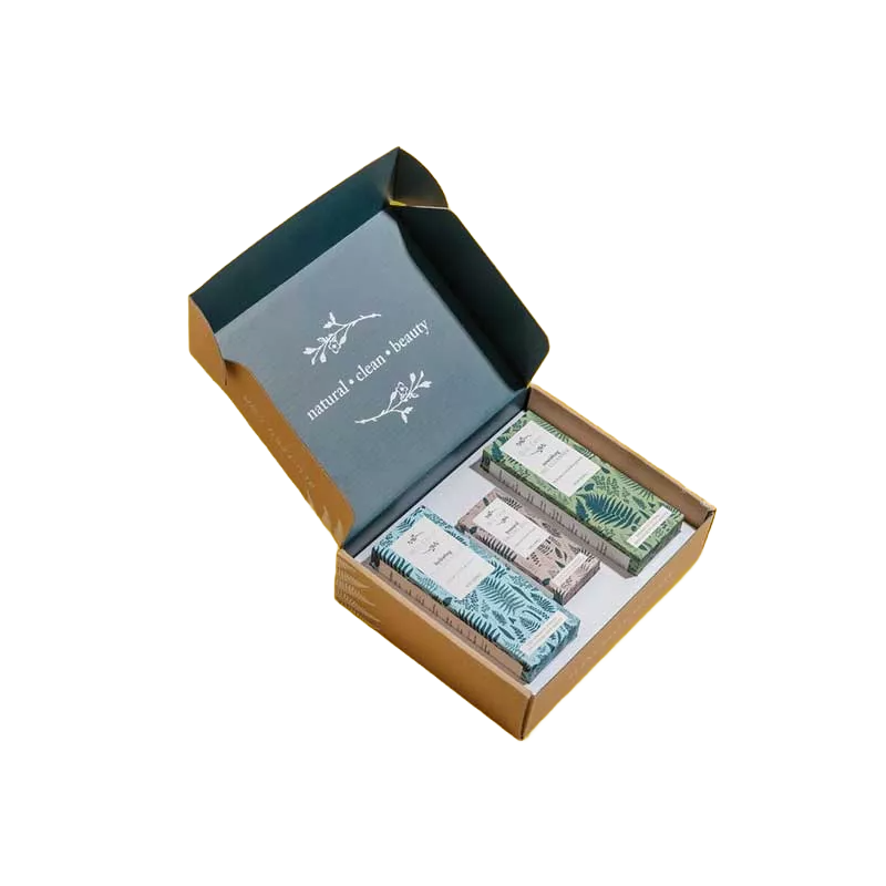 Custom gift paper box with inner pages