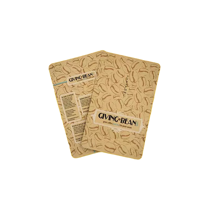 Kraft paper polyester film bag