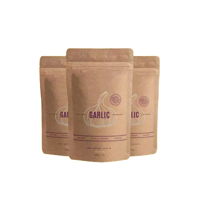 Kraft paper polyester film bag