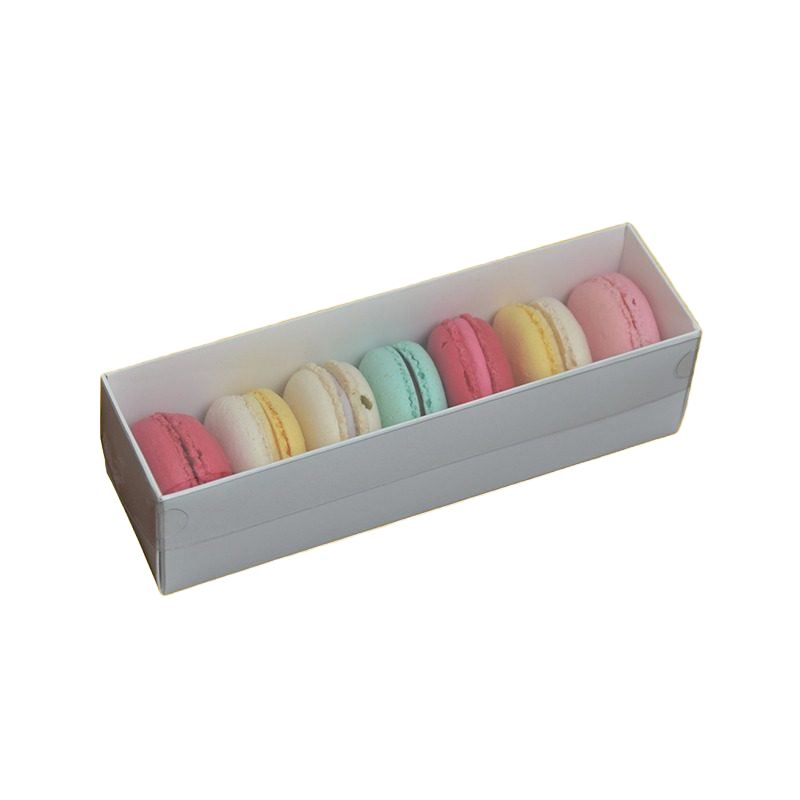 Macaron Box with Clear Lid