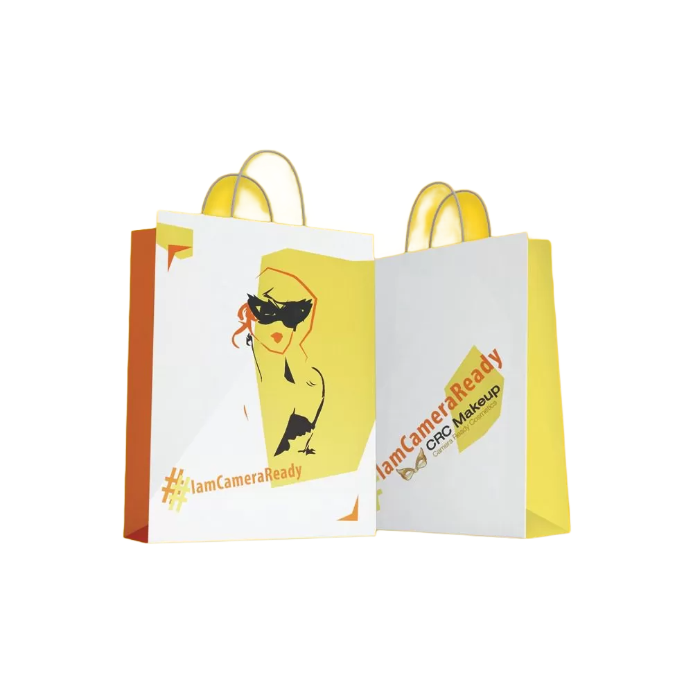 Customized cosmetic paper bags