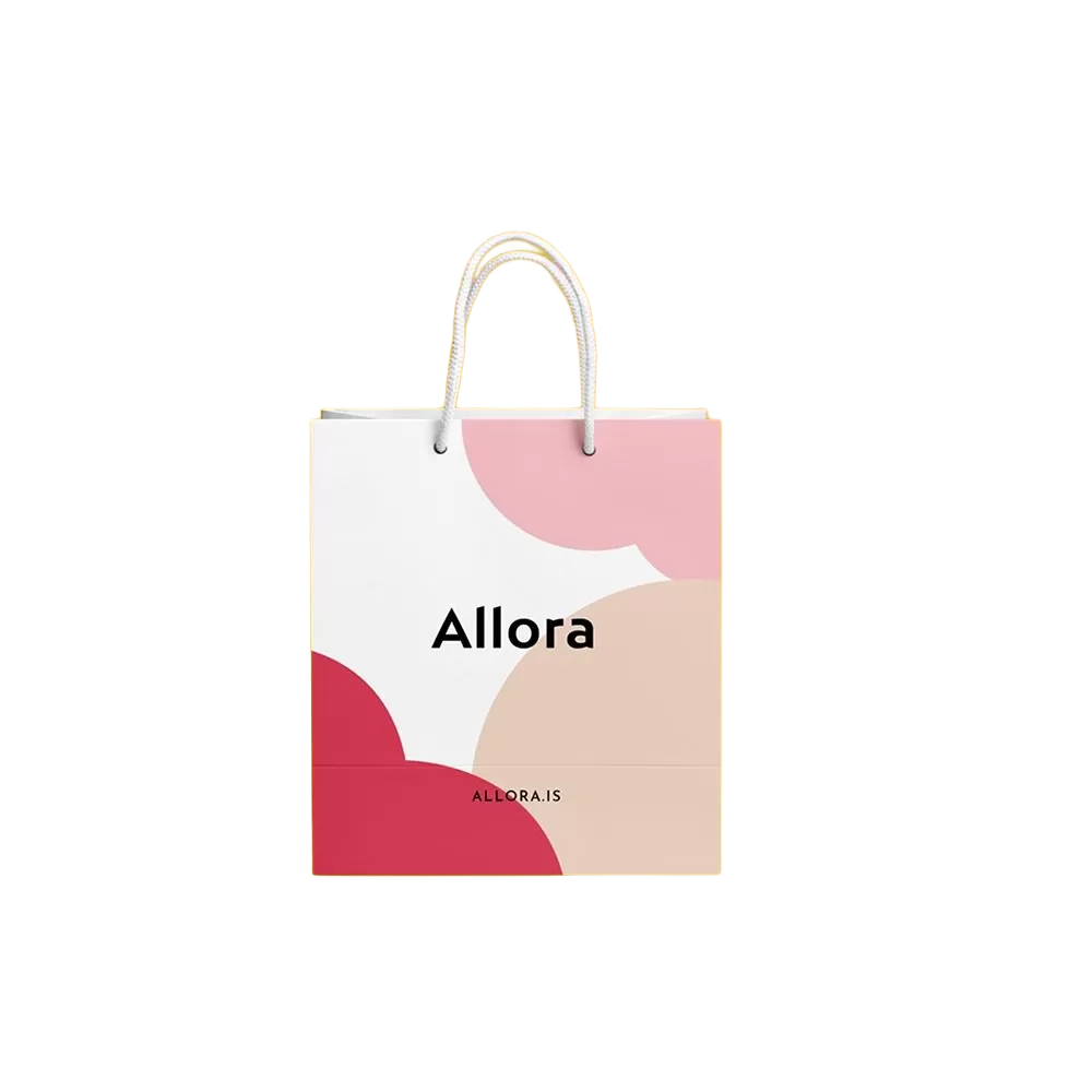 Customized cosmetic paper bags