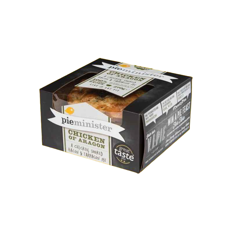 Cake box with window