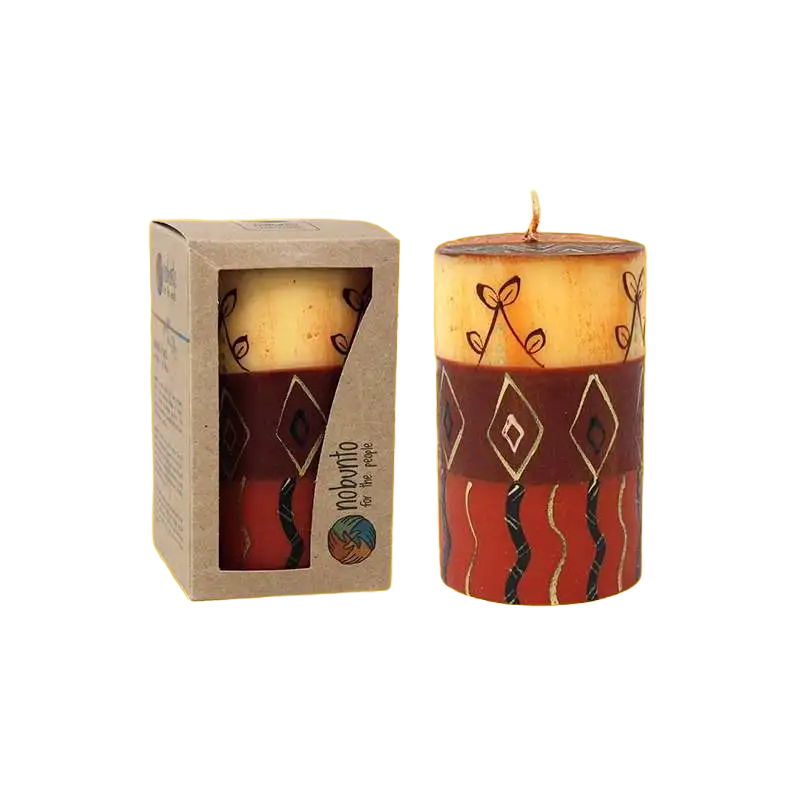 Pillar candle box