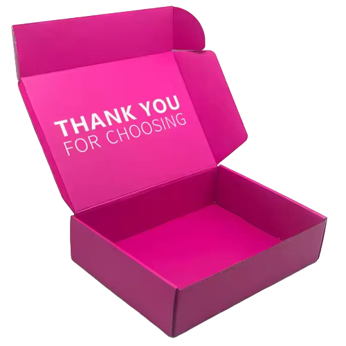 Pink Mailer Boxes