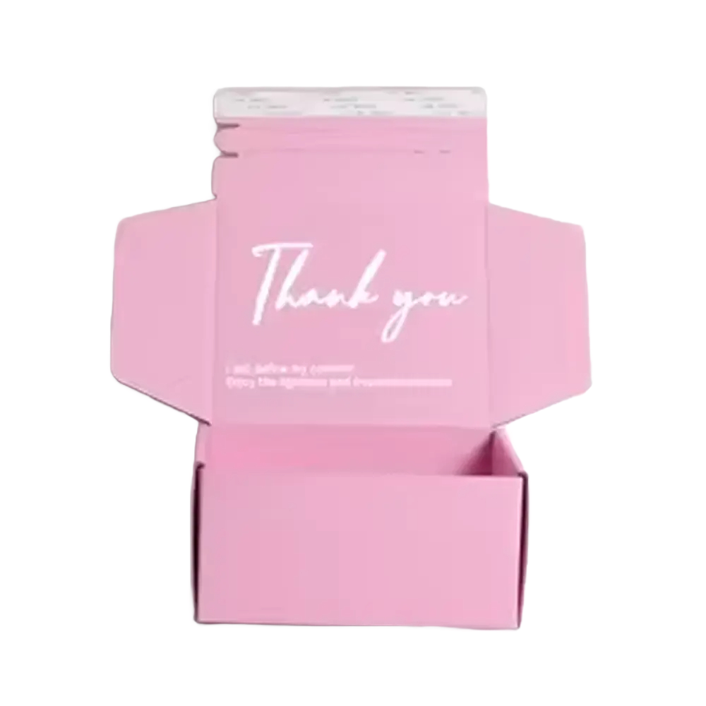 Pink Mailer Boxes