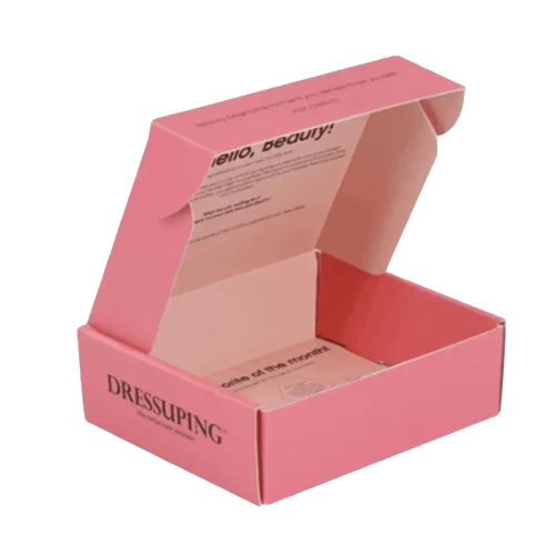 Pink Mailer Boxes