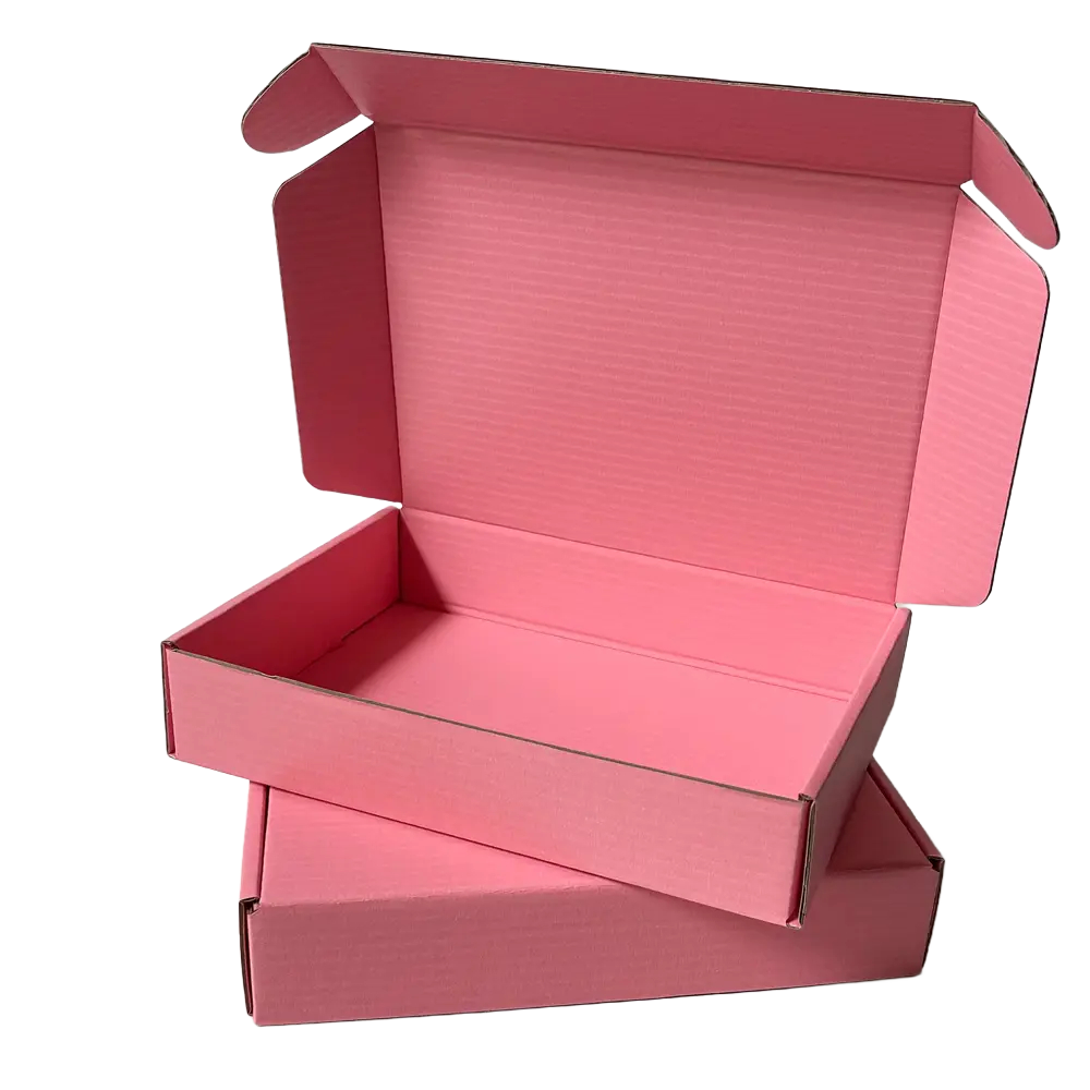 Pink Mailer Boxes
