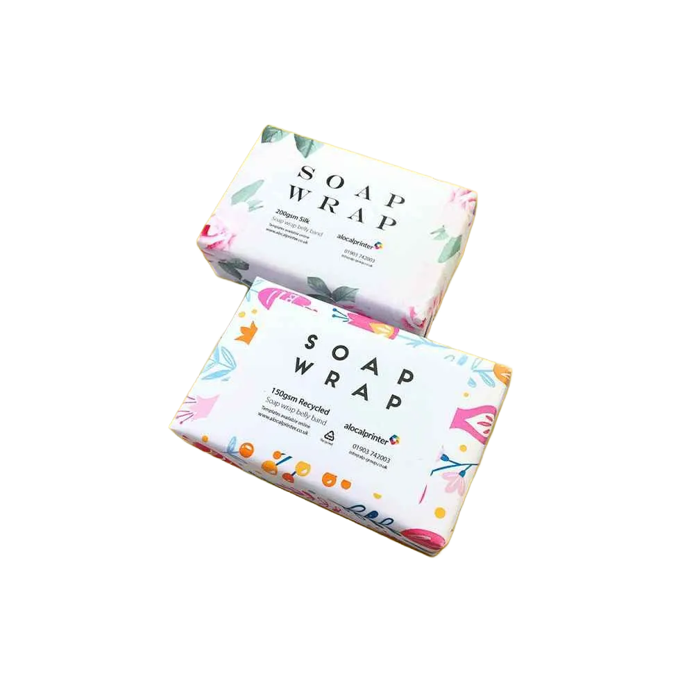 Custom Printed Soap Wrapping Paper
