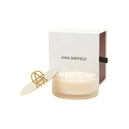 White candle box