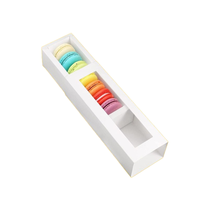 White Macaron Boxes