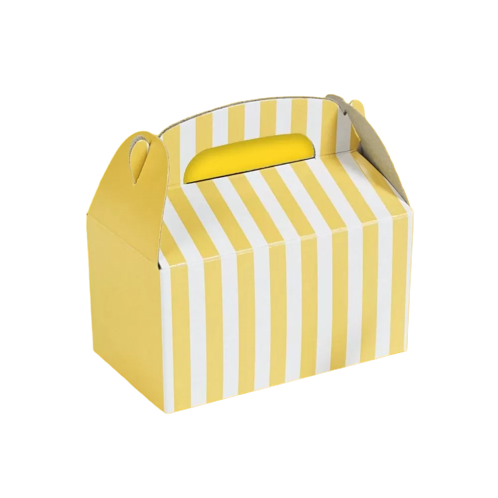 Yellow gable box