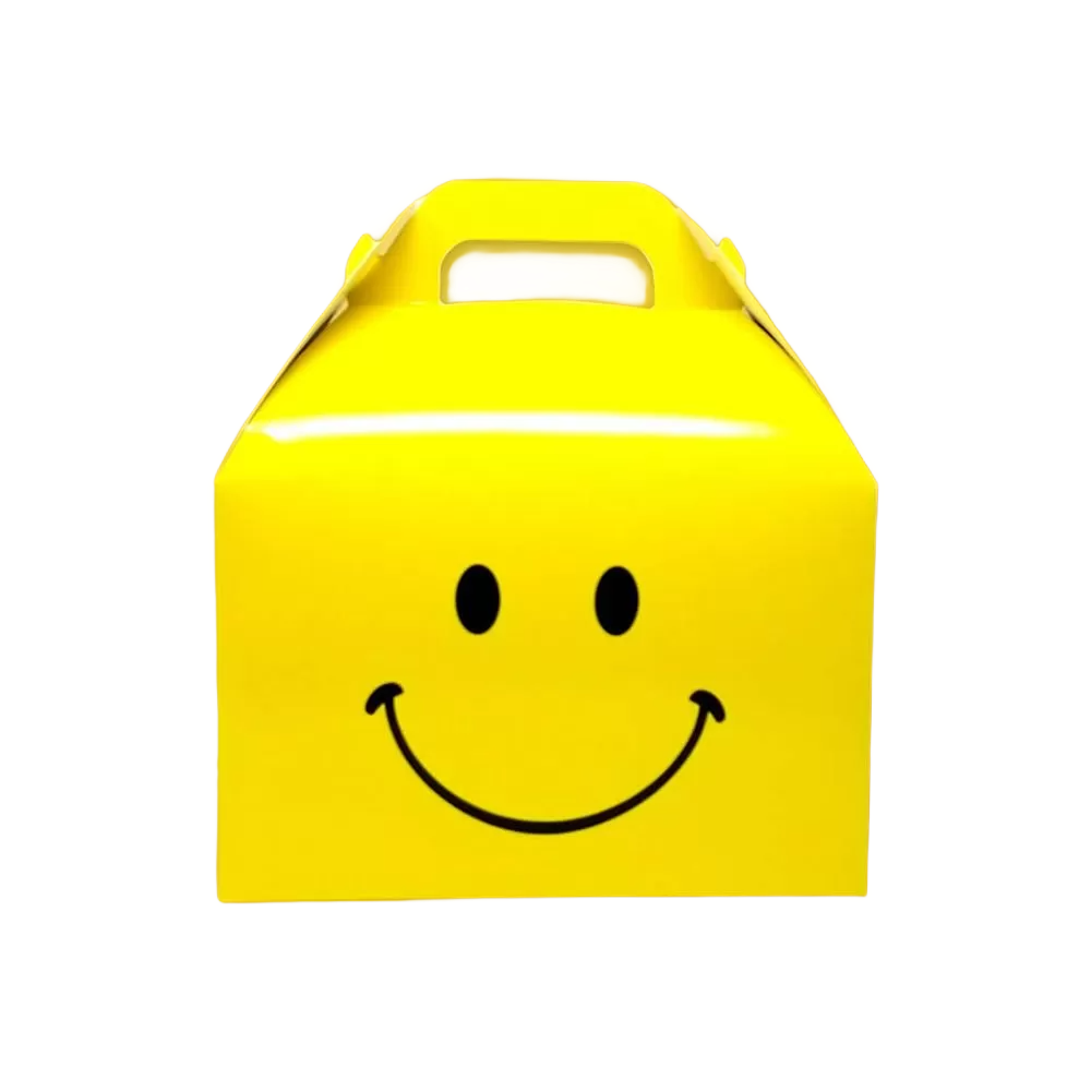 Yellow gable box