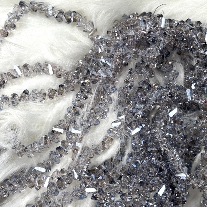 9mm purple stone bead