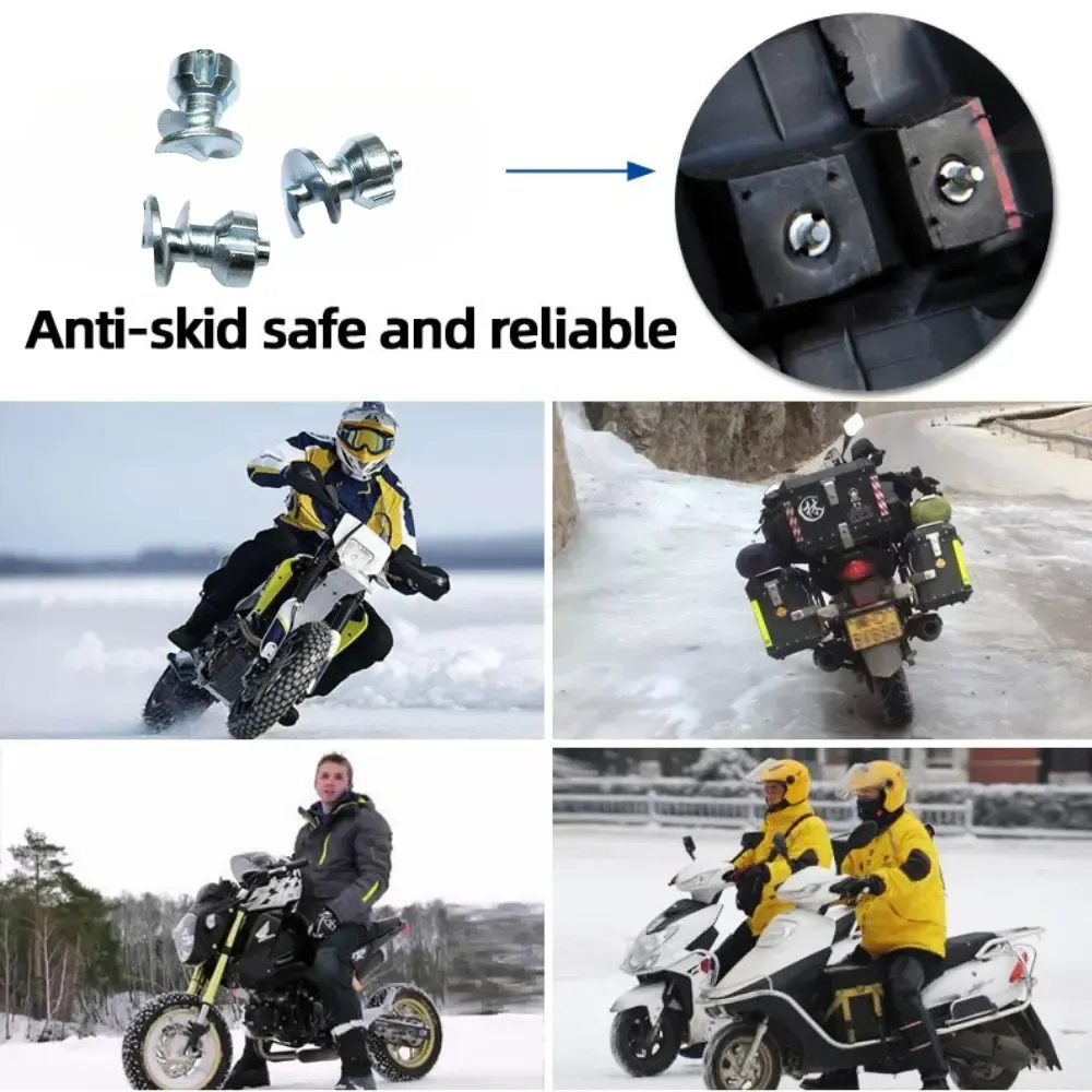Model 120 Motorcycle Tire Studs for Winter Road Safety