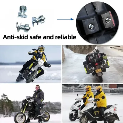 Model 120 Motorcycle Tire Studs for Winter Road Safety