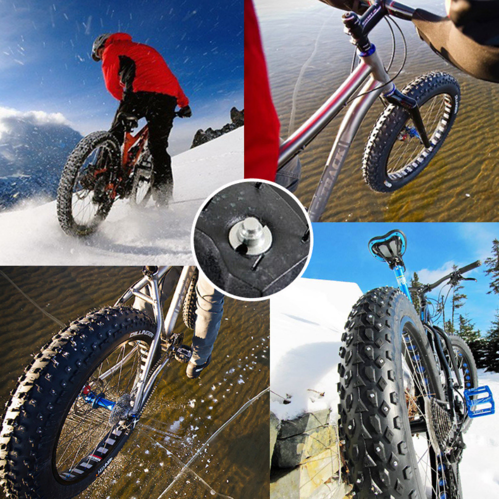 Model 100 Fat Bike Tire Studs – Ride Snow Trails with Grip