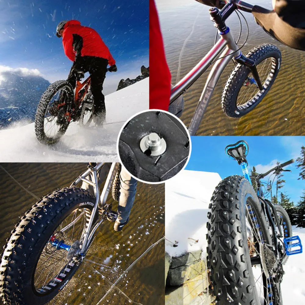 Model 100 Fat Bike Tire Studs – Ride Snow Trails with Grip