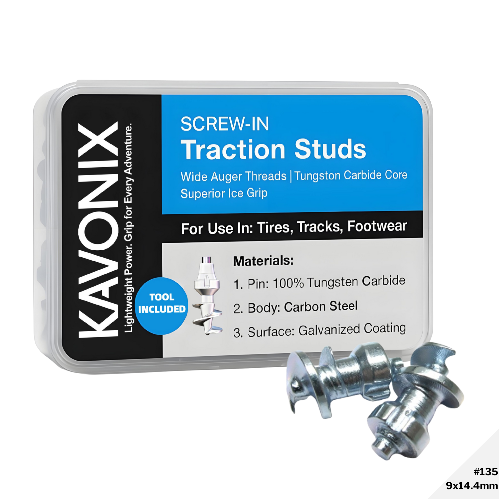 Model 135 Tire Studs for Street Motorcycles – Winter Grip & Anti-Slip