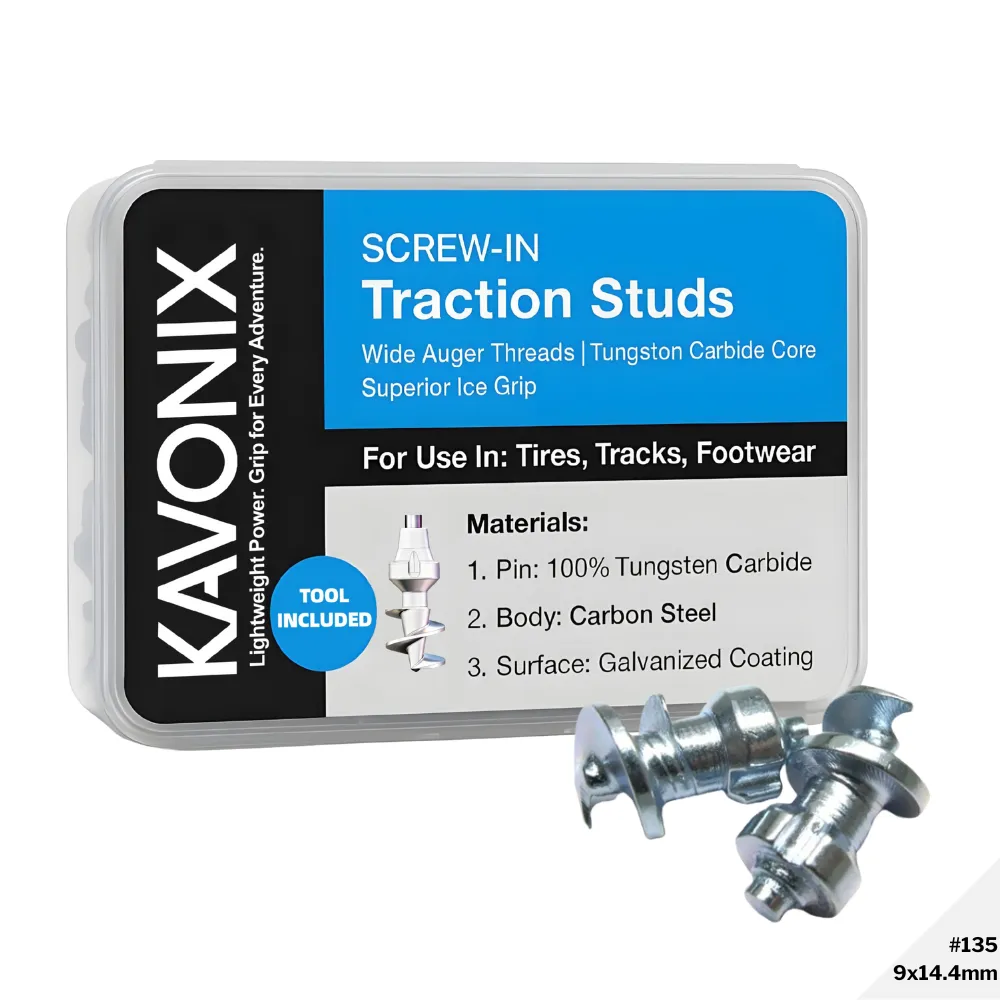 Model 135 Tire Studs for Street Motorcycles – Winter Grip & Anti-Slip