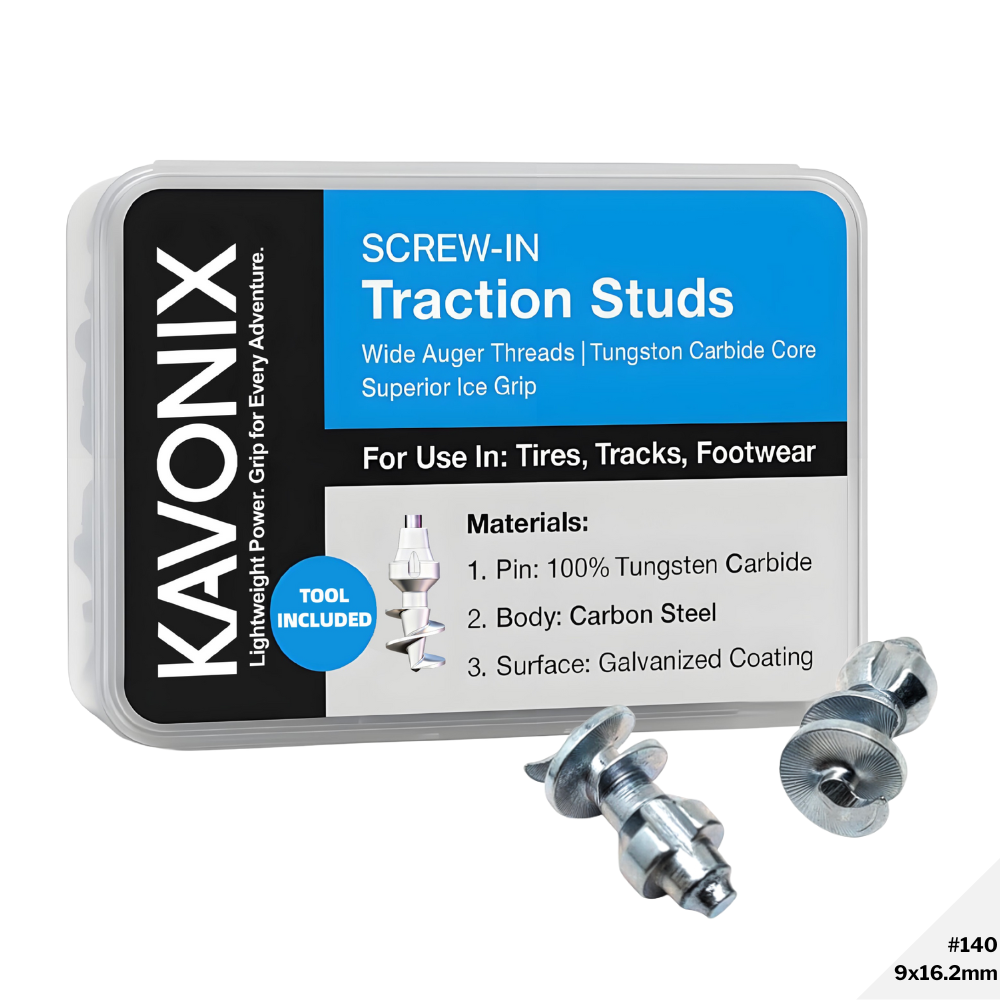 Model 140 Winter Tyre Studs for Motorcycles – Ride Safe on Snow & Ice