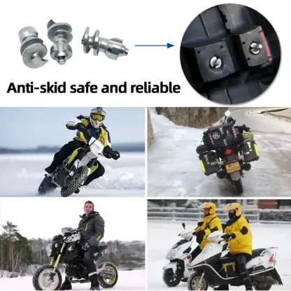 Model 140 Winter Tyre Studs for Motorcycles – Ride Safe on Snow & Ice
