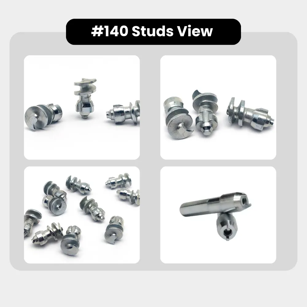Model 140 Winter Tyre Studs for Motorcycles – Ride Safe on Snow & Ice