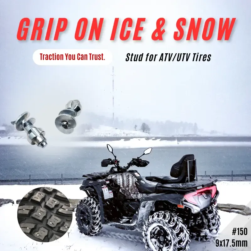 Model 150 ATV Tire Studs – Safe Winter Traction