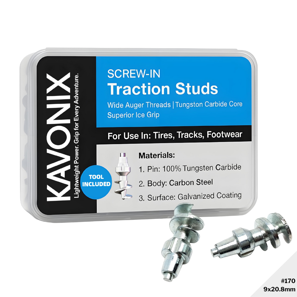 Model 170 Dirt Bike Tire Studs – High Traction Winter Grip for Off-Road Riding