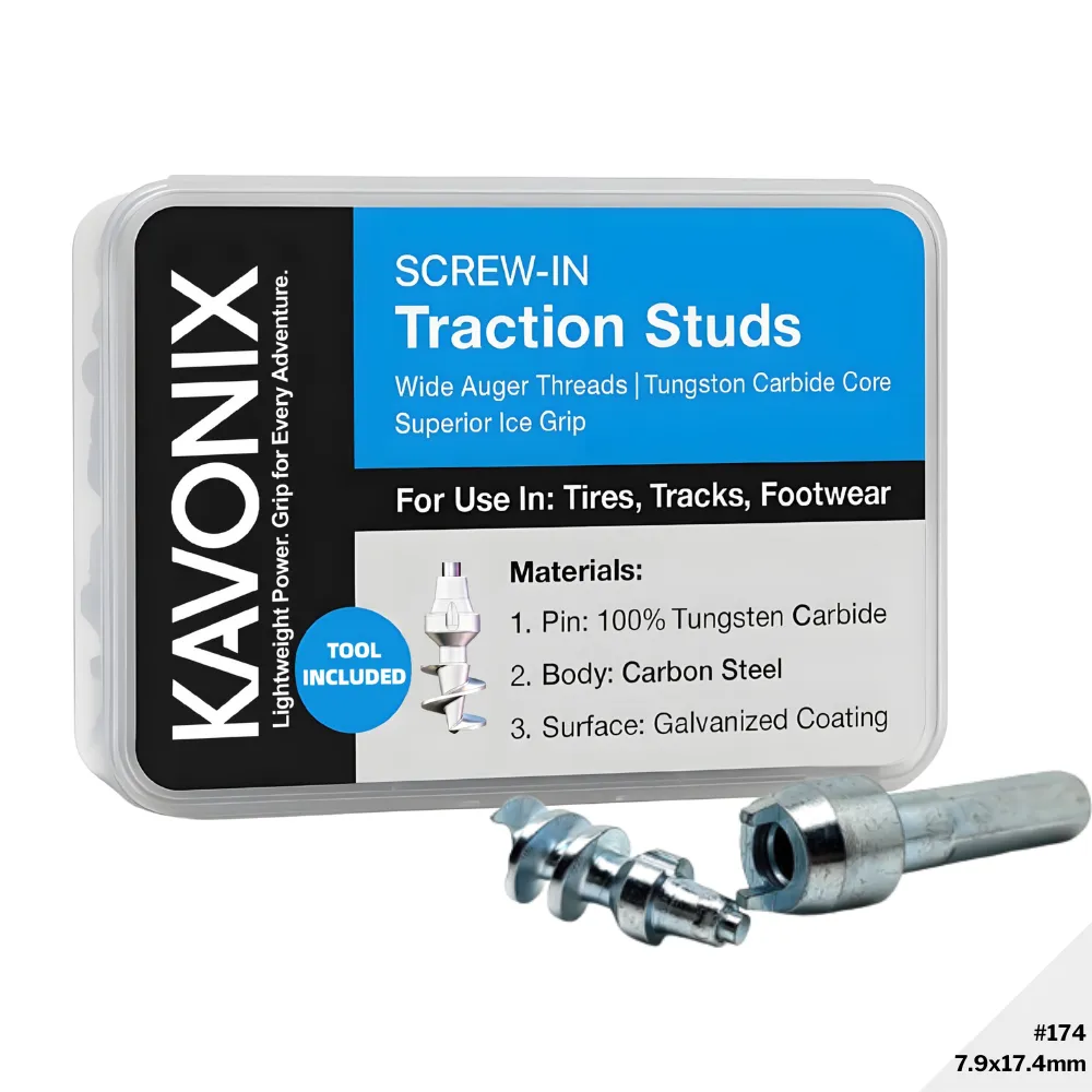 Model 174 Front Dirt Bike Tire Studs –  Traction on Ice & Mud