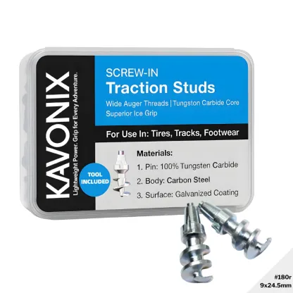 Model 180R Dirt Bike Tire Studs – Tough Carbide Grip