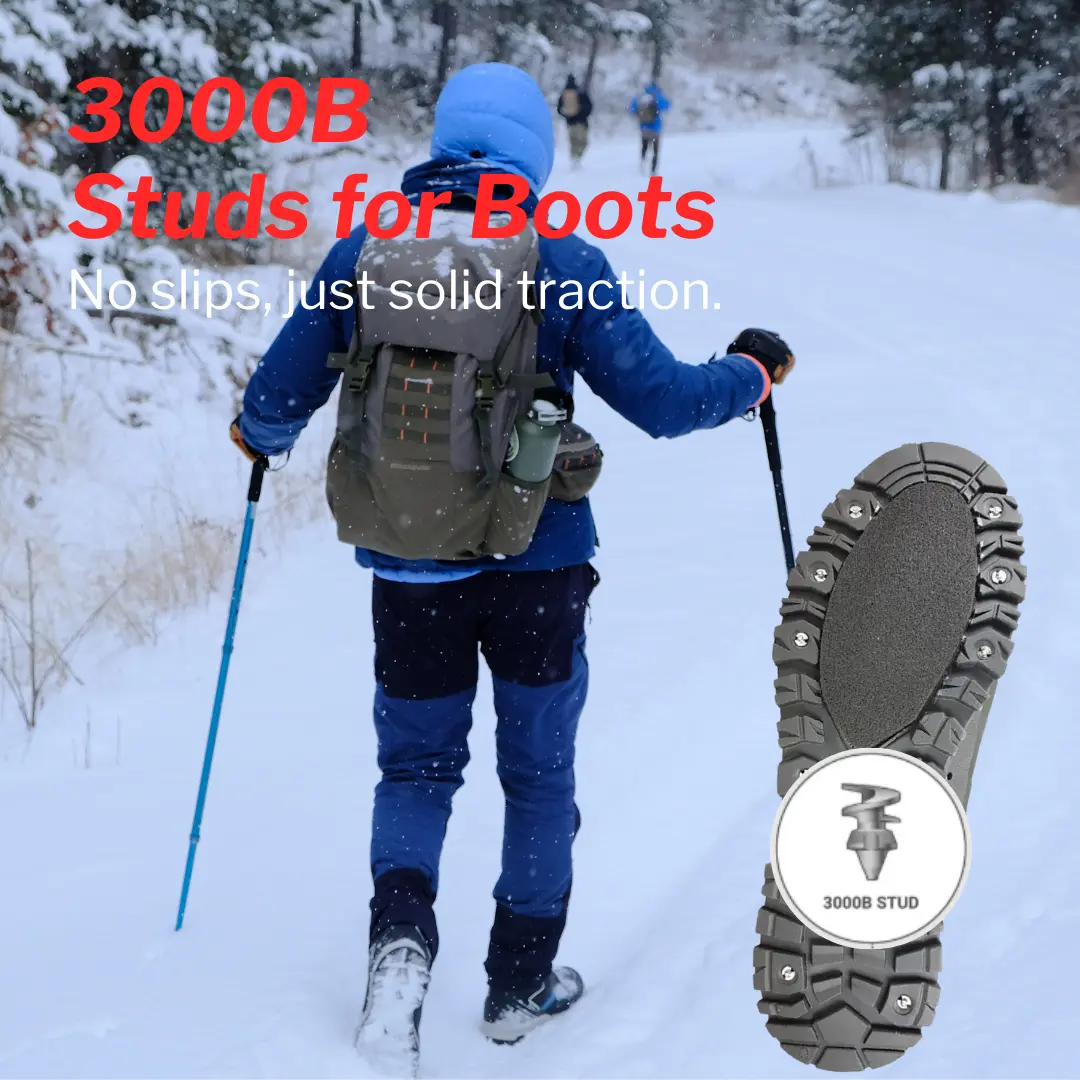 Model 300B Shoe Studs for Wading Hiking Traction 