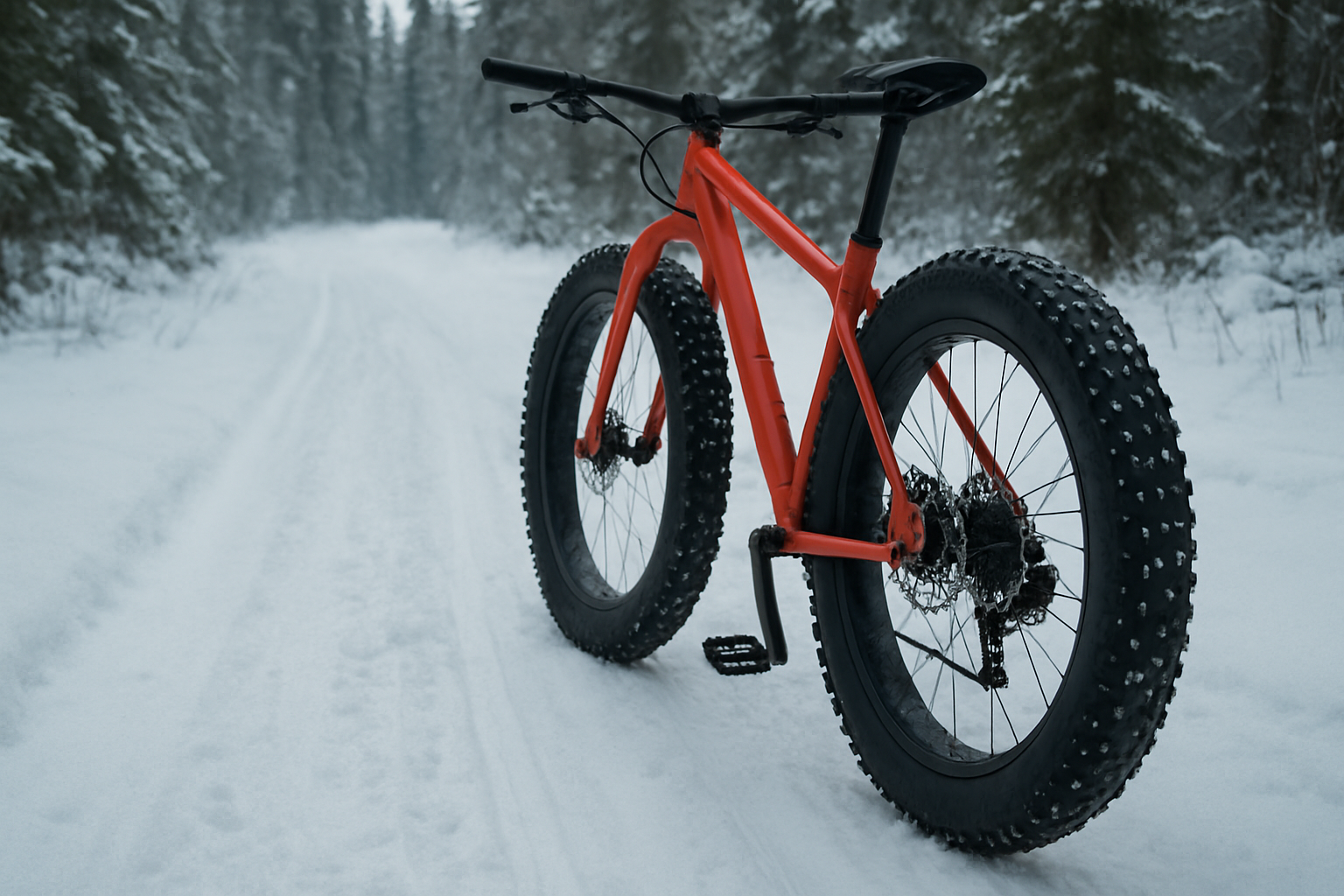 How to Equip Your Fat Bike with Tire Studs for Winter Traction-Kavonix