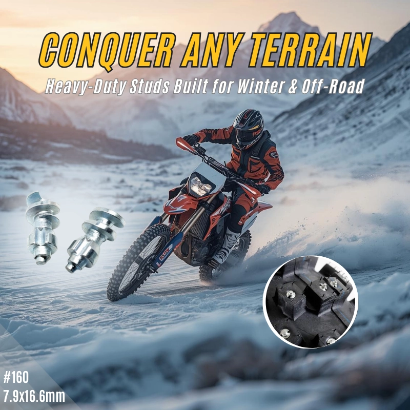 Model 160 Winter Tire Studs for Mixed Terrain & Off-Road Riding